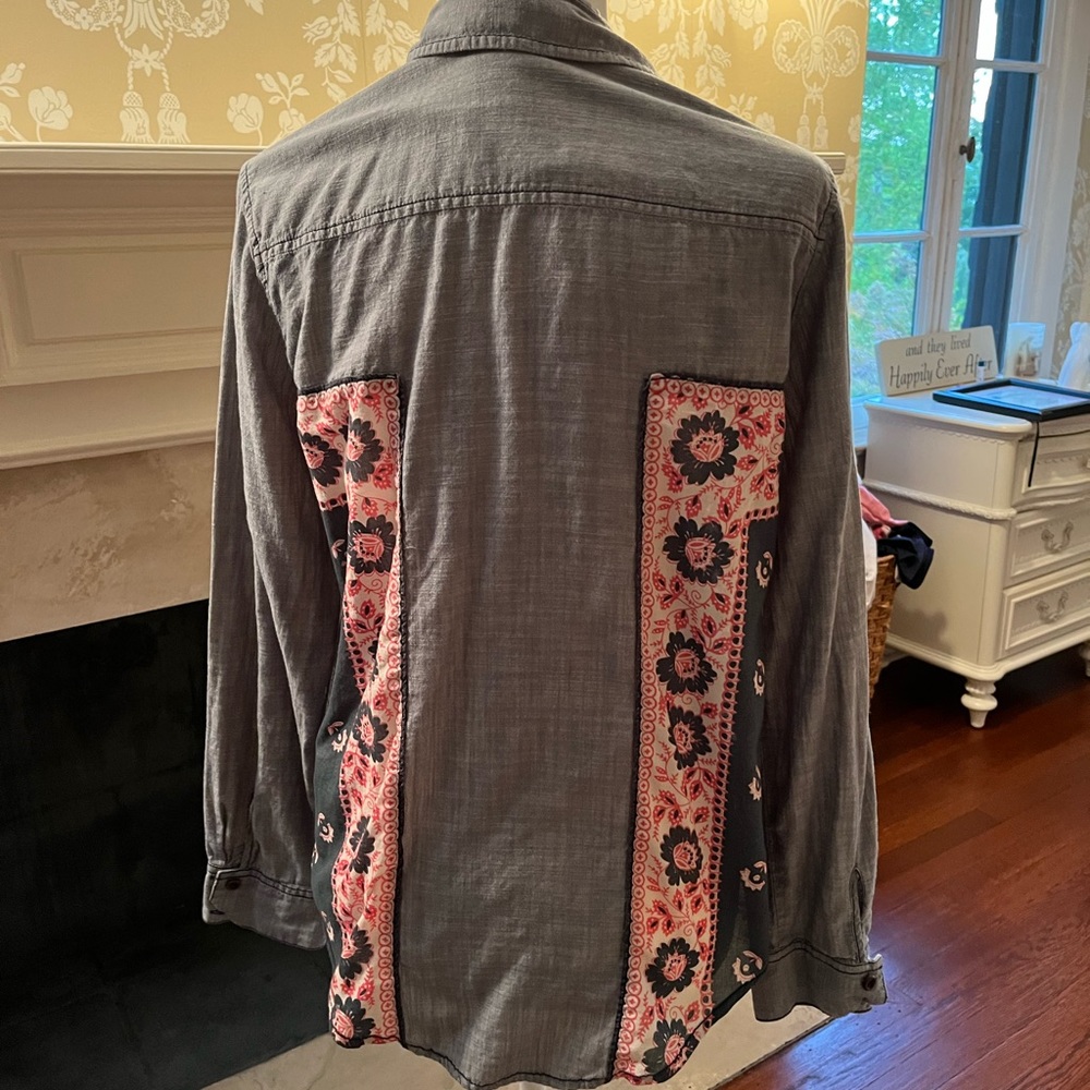 Free people top chambray